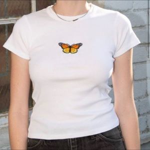 Brandy Melville Butterfly Shirt